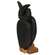 Distressed Wooden Primitive Owl