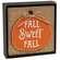 Fall Sweet Fall Layered Pumpkin & Burlap Box Sign