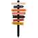 Halloween Woods Primitive Signpost with Base - 14.5"H
