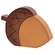 Fall Icon Chunky Wood Sitter - 3 Asstd.