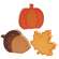 Fall Icon Chunky Wood Sitter - 3 Asstd.