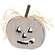 Primitive Distressed Wood Cutout Jack O Lantern Sitter - 3 Asstd.