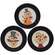 Scarecrow with Flowers Wooden Plate - 3 Asstd.
