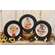 Scarecrow with Flowers Wooden Plate - 3 Asstd.
