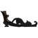 Distressed Wooden Witch Boot & Cat Silhouette Sitter