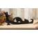 Distressed Wooden Witch Boot & Cat Silhouette Sitter