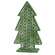 Laurel Embossed Distressed Metal Christmas Tree 60473;
