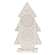 Snowflake Embossed Distressed Metal Christmas Tree 60474;