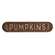 Pumpkins Rustic Brown Metal Sign 65349;