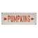 Pumpkins Arrow Rustic Metal Sign 65355;