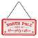 Department of Naughty & Nice Distressed Hanging Sign 65366;