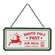 North Pole Post Distressed Hanging Sign 65368;