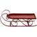 Red Metal Sled, Small
