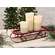 Red Metal Sled, Large