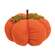 Stuffed Waffle Weave Orange Pumpkin w/Stick Stem, Large CS38991;