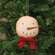 Prim Snowman Head Ornament