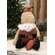 Sitting Primitive Goody Bag Santa Doll