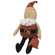 Sitting Primitive Goody Bag Santa Doll