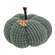 Teal Waffle Weave Pumpkin, Small CS39032;