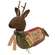 Stuffed Primitive Sleigh Rides Prancer Reindeer Sitter