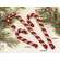 Red & Natural Jute Candy Cane, Medium