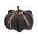 Dark Gray Chevron Pumpkin, Large CS39106;