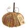 Harvest Chenille Give Thanks Pumpkin - 9" dia CW4060;