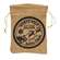 North Pole Air Mail Burlap Bag, 2 Asstd. HAC2425;