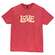 Vintage Love T-Shirt, Heather Red L153;