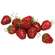 12 Set, Strawberry Spring Foam Ornament