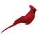 Red Feathered Cardinal Clip, 12" SR726375;