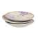 Vintage Floral Ceramic Trinket Tray - 4" dia - 3 Asstd.