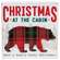 Christmas At the Cabin Plaid Bear Box Sign