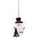 Welcome, Hello, Snow Plaid Christmas Tree Snowman Ornament - 3 Asstd.