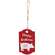 On the Farm Beaded Wooden Red Ornament - 4 Asstd.