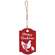On the Farm Beaded Wooden Red Ornament - 4 Asstd.