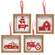 Farm Fresh Christmas Hanging Frame - 4 Asstd.