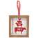 Farm Fresh Christmas Hanging Frame - 4 Asstd.