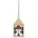 Cozy Snowman Layered Wooden House Ornament - 3 Asstd.