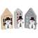 Chunky Wooden Snowman House Sitter - 3 Asstd.