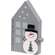 Chunky Wooden Snowman House Sitter - 3 Asstd.