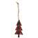 Hope, Love, Joy Plaid Christmas Tree Ornament - 3 Asstd.