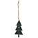 Hope, Love, Joy Plaid Christmas Tree Ornament - 3 Asstd.