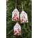 Vintage Santa Believe Wooden Tag - 3 Asstd.