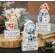 2/Set - Cozy Woodland Friend Wooden Sitter & Block - 3 Asstd.