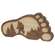 Bigfoot In the Forest Layered Wooden Foot Sitter