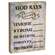 God Says Bible Verse Box Sign