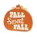 Fall Sweet Fall/Trick Or Treat 2-Sided Wooden Pumpkin Sitter 38730;
