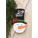 Let It Snow Wooden Top Hat Snowman Hanger - 14.5"H