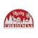 Sparkle Snowflake Merry Christmas Village Sign on Base 38740;